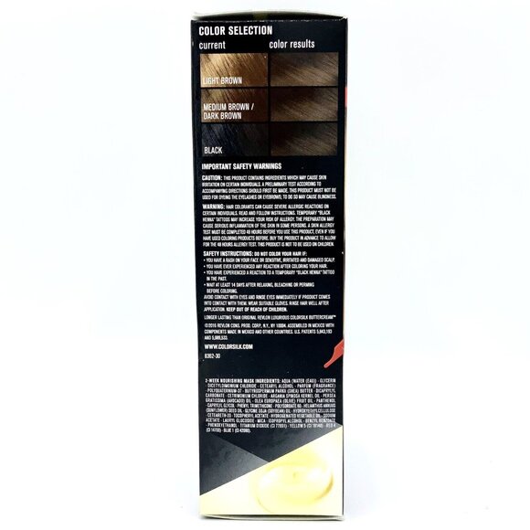 Revlon ColorSilk ButterCream Hair Color Dark Brown 40 30N NEW Unopened - Picture 2 of 8